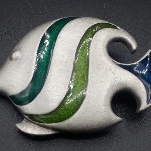 L. Razza Vintage Fish Brooch Pin